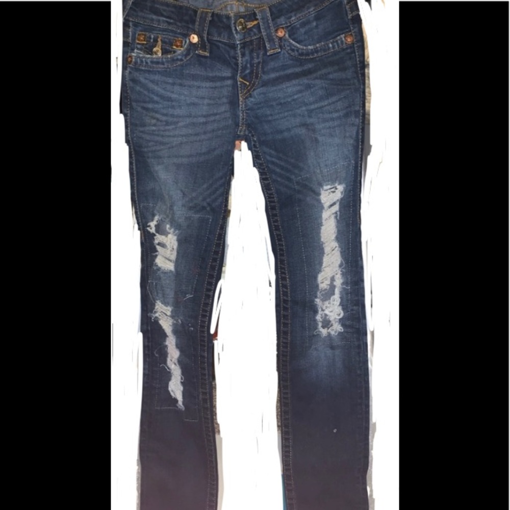 👖✨Sz 25 True Religion Skinny Jeans